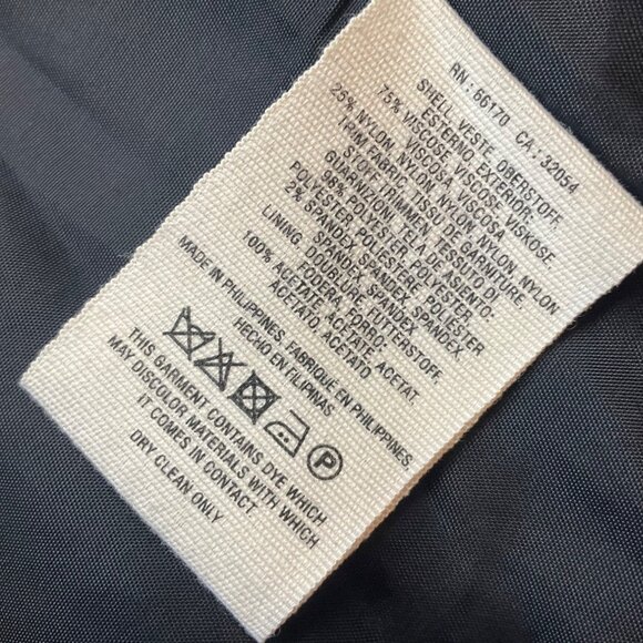 Anthropologie Small Cartonnier Velvet Floral Print Blazer Tuxedo Jacket - Picture 7 of 14